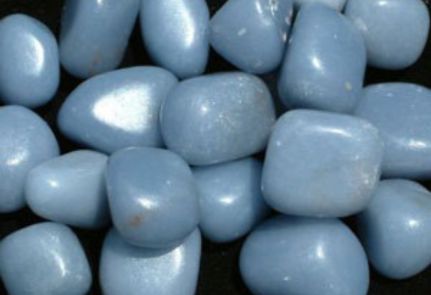 Celestita Angelita Peruana Piedra Semipreciosa Peruvian Minerals